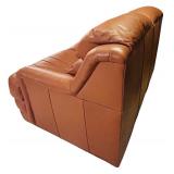 Faux Leather Loveseat