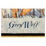 Stunning Grey Wolf Framed Poster