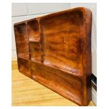 Beautiful Acacia Wood Hand Carved Serving Platter