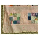 Pretty Petite Pink Vintage Quilt
