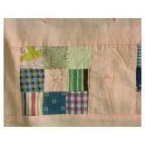 Pretty Petite Pink Vintage Quilt