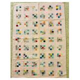 Pretty Petite Pink Vintage Quilt