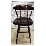 Four Fabulous Vintage Ethan Allen Bar Stools