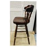 Four Fabulous Vintage Ethan Allen Bar Stools