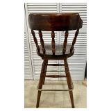 Four Fabulous Vintage Ethan Allen Bar Stools