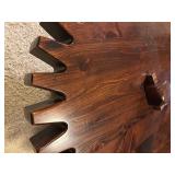 Vintage Ethan Allen Pine Gear / Cog Coffee Table
