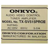 Onkyo TX-SV515PROII Audio Video Control Tuner Amplifier