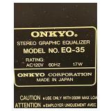 Onkyo Integra EQ-35 Stereo Graphic Equalizer