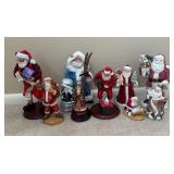 Festive Santa Figurines by Roman, Fitz & Floyd, Bachmans and More!