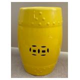 Lovely Yellow Garden Stool