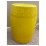 Lovely Yellow Garden Stool