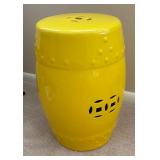 Lovely Yellow Garden Stool