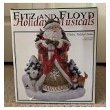 Fitz & Floyd Holiday Musicals Decor and Department 56 Stillwater Collectables & Antiques Village Building