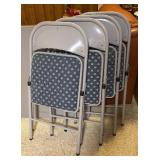 Card Table with Four Chairs