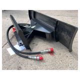 SDLANCH Bulldozer Attachment - Mini Skid Steer Mounted Grader Blade (IRLB) SDLANCH Bulldozer Attachment - Mini Skid Steer Mounted Grader Blade (IRLB)