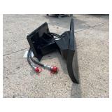 SDLANCH Bulldozer Attachment - Mini Skid Steer Mounted Grader Blade (IRLB) SDLANCH Bulldozer Attachment - Mini Skid Steer Mounted Grader Blade (IRLB)