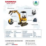 2025 SDLANCH Mini Excavator, Yanmar Engine, 23 HP, Diesel (SDLE20 / IRE200) 2025 SDLANCH Mini Excavator, Yanmar Engine, 23 HP, Diesel (SDLE20 / IRE200)