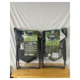 Timber Ridge Folding Directors Chair with Side Table 2 pack - $100 Timber Ridge Folding Directors Chair with Side Table 2 pack - $100