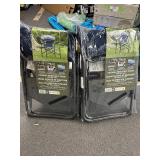 Timber Ridge Folding Directors Chair with Side Table 2 pack - $100 Timber Ridge Folding Directors Chair with Side Table 2 pack - $100