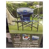 Timber Ridge Folding Directors Chair with Side Table 2 pack - $100 Timber Ridge Folding Directors Chair with Side Table 2 pack - $100
