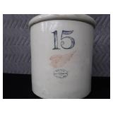15 GAL REDWING CROCK 15 GAL REDWING CROCK