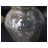 SET OF 6 CREAM TOP MILK BOTTLES AND METAL MILK BOTTLE CARRIER SET OF 6 CREAM TOP MILK BOTTLES AND METAL MILK BOTTLE CARRIER