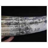 SCRIMSHAW POSSIBLE WALRUS TUSK? SCRIMSHAW POSSIBLE WALRUS TUSK?