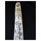 SCRIMSHAW POSSIBLE WALRUS TUSK? SCRIMSHAW POSSIBLE WALRUS TUSK?