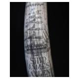 SCRIMSHAW POSSIBLE WALRUS TUSK? SCRIMSHAW POSSIBLE WALRUS TUSK?