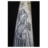 SCRIMSHAW POSSIBLE WALRUS TUSK? SCRIMSHAW POSSIBLE WALRUS TUSK?