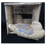 DECOY / VINTAGE WOOD CRATE DECOY / VINTAGE WOOD CRATE