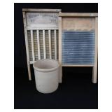 WASHBOARDS / CROCK WASHBOARDS / CROCK