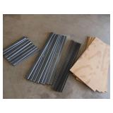 METAL SHELVING UNIT WITH 5 SHELVES. METAL SHELVING UNIT WITH 5 SHELVES.