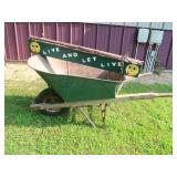 HEAVY DUTY WHEEL BARROW PLUS SIGN HEAVY DUTY WHEEL BARROW PLUS SIGN