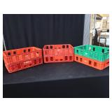 6 HEAVY DUTY CRATES 6 HEAVY DUTY CRATES