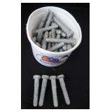 4.5" GALVANIZED CARBON STEEL HEX BOLTS 4.5" GALVANIZED CARBON STEEL HEX BOLTS