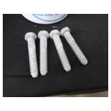 4.5" GALVANIZED CARBON STEEL HEX BOLTS 4.5" GALVANIZED CARBON STEEL HEX BOLTS