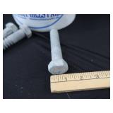 4.5" GALVANIZED CARBON STEEL HEX BOLTS 4.5" GALVANIZED CARBON STEEL HEX BOLTS
