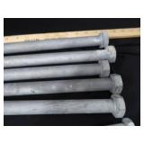 NEW THREADED LONG HEX BOLTS, NEW THREADED LONG HEX BOLTS,
