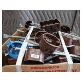 LG BOX OF FIXTURE BOXES /W BAR HANGERS LG BOX OF FIXTURE BOXES /W BAR HANGERS