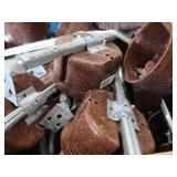 LG BOX OF FIXTURE BOXES /W BAR HANGERS LG BOX OF FIXTURE BOXES /W BAR HANGERS