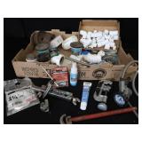 MISC LOT OF PLUMBING SUPPLIES SOME NEW MISC LOT OF PLUMBING SUPPLIES SOME NEW