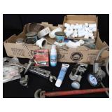 MISC LOT OF PLUMBING SUPPLIES SOME NEW MISC LOT OF PLUMBING SUPPLIES SOME NEW