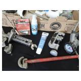 MISC LOT OF PLUMBING SUPPLIES SOME NEW MISC LOT OF PLUMBING SUPPLIES SOME NEW