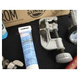 MISC LOT OF PLUMBING SUPPLIES SOME NEW MISC LOT OF PLUMBING SUPPLIES SOME NEW