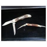 2 VINTAGE "OLD TIMER" KNIVES 2 VINTAGE "OLD TIMER" KNIVES