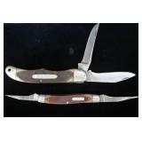 2 VINTAGE "OLD TIMER" KNIVES 2 VINTAGE "OLD TIMER" KNIVES
