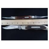 2 VINTAGE "OLD TIMER" KNIVES 2 VINTAGE "OLD TIMER" KNIVES