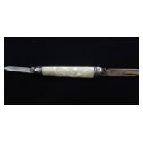 MOTHER OF PEARL POCKET KNIFE (ENGLAND) MOTHER OF PEARL POCKET KNIFE (ENGLAND)