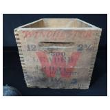 VINTAGE CLINTON DECOY / WINCHESTER AMMO BOX VINTAGE CLINTON DECOY / WINCHESTER AMMO BOX